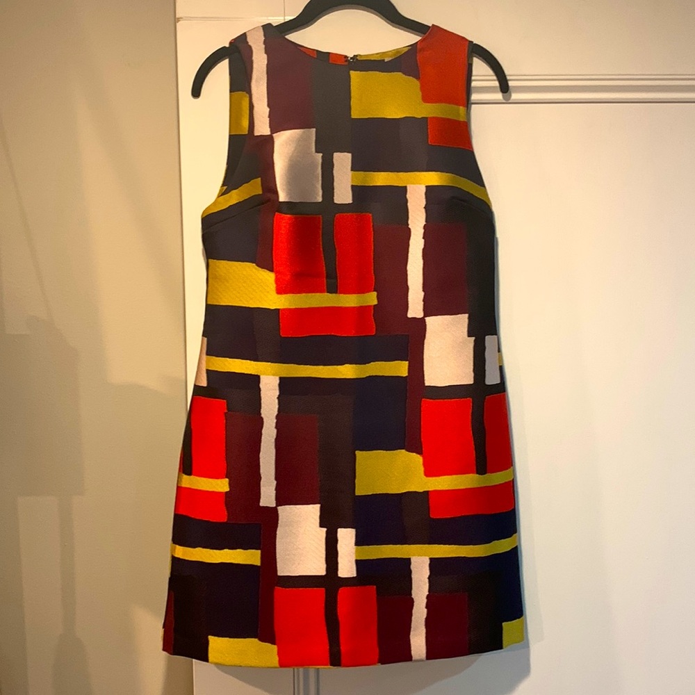 Alice + Olivia Geo Print Sheath Dress